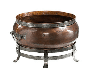 Round Blackstone Fire Pit