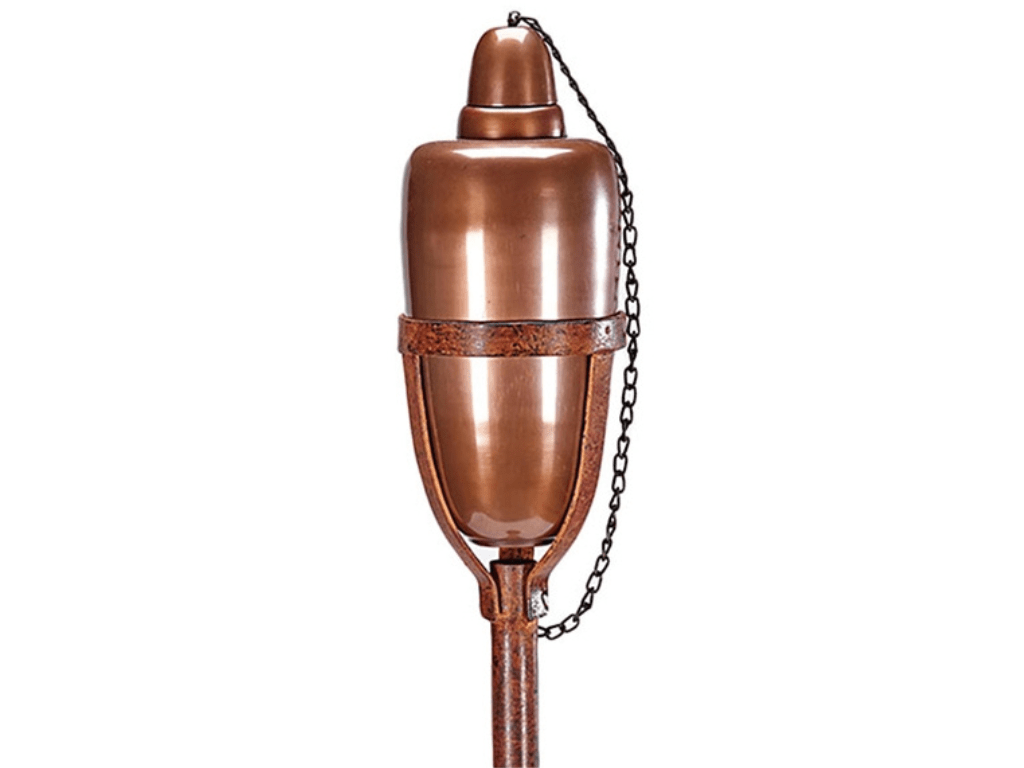 Savanna Copper Garden Torch and Base - Retreat Home Furniture