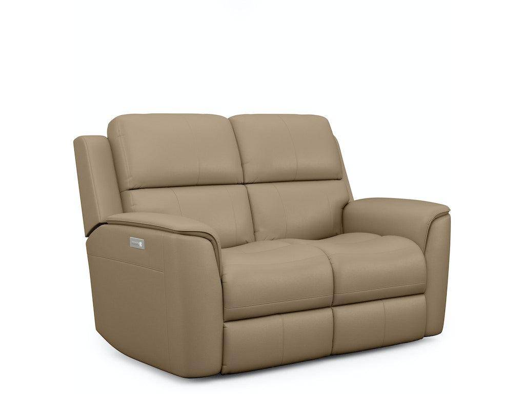 Henry Power Reclining Loveseat with Power Headrests and Lumbar 1041-60PH - Retreat Home Furniture