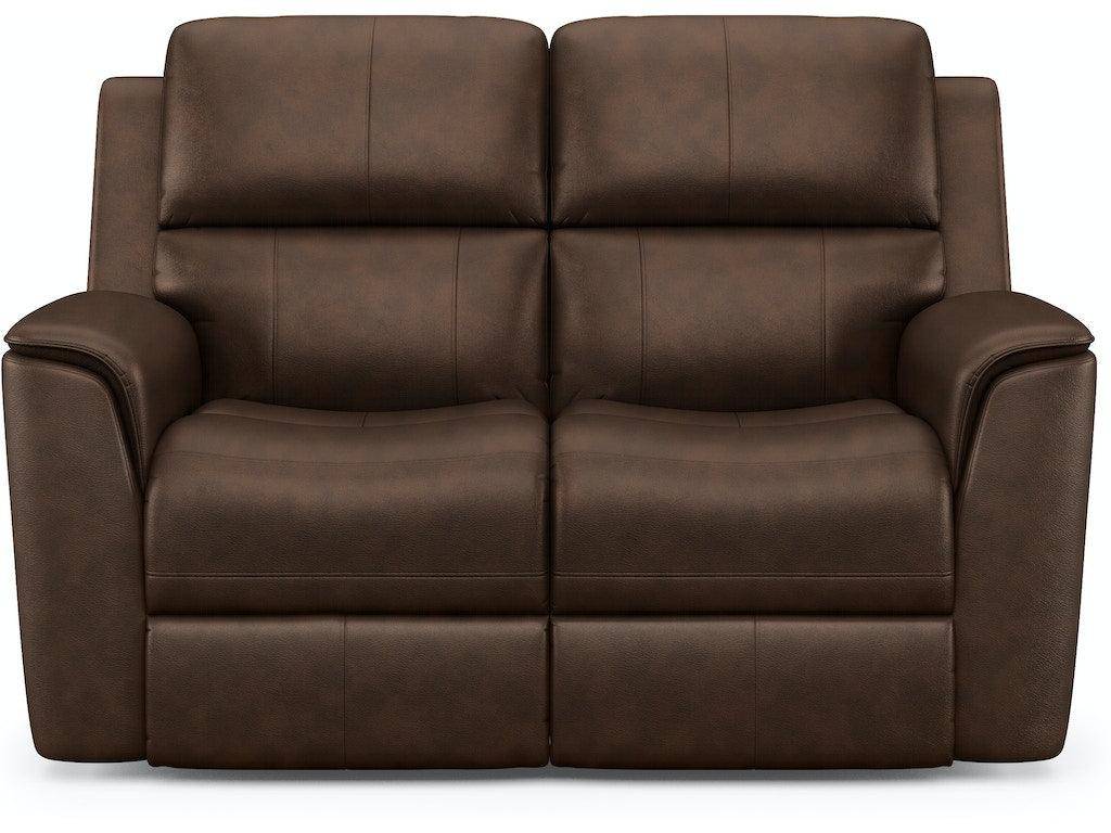 Henry Power Reclining Loveseat with Power Headrests and Lumbar 1041-60PH - Retreat Home Furniture