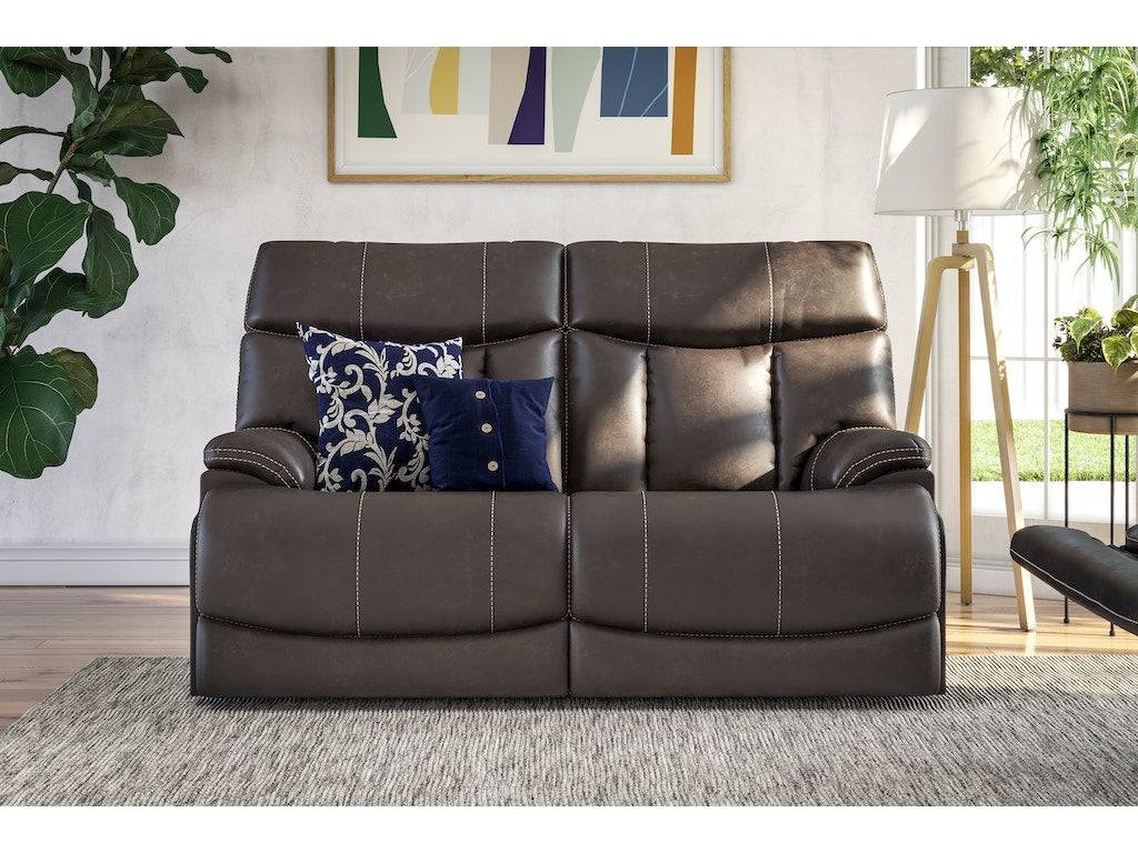 Clive Power Reclining Loveseat with Power Headrests and Lumbar 1594-60PH