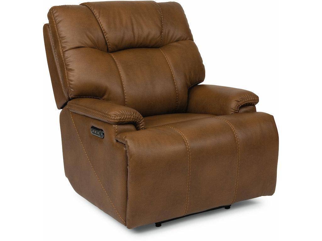 Garrett Power Recliner with Power Headrest and Lumbar