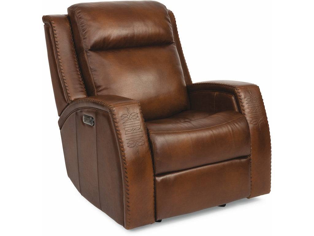 Mustang Power Gliding Recliner with Power Headrest