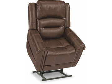 Oscar Leather Lift Recliner - Retreat Home Furniture