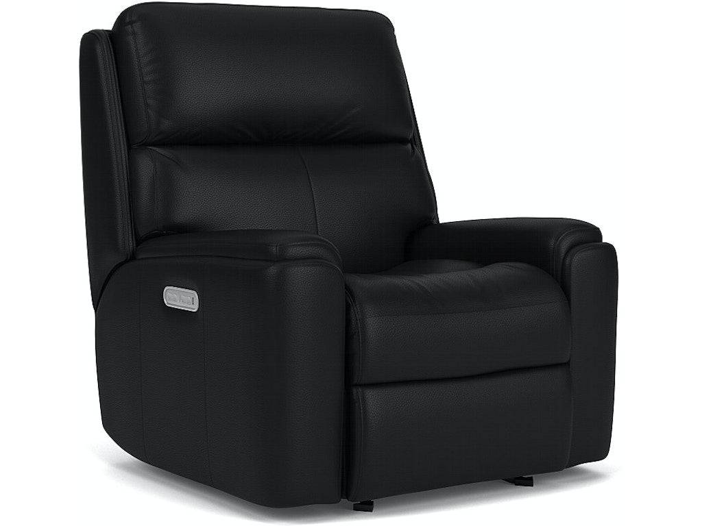 Rio Leather Power Recliner with Power Headrest