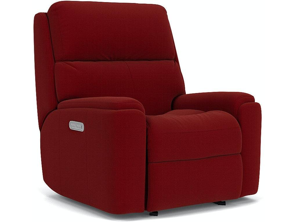 Rio Leather Power Recliner with Power Headrest