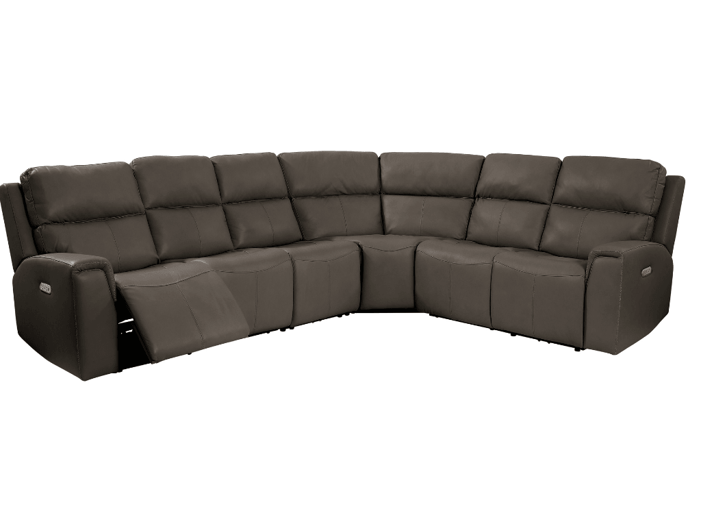 Jarvis Leather Sectional - Retreat Home Furniture