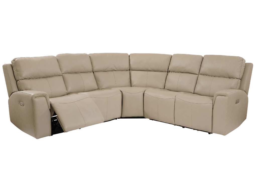 Jarvis Leather Sectional - Retreat Home Furniture