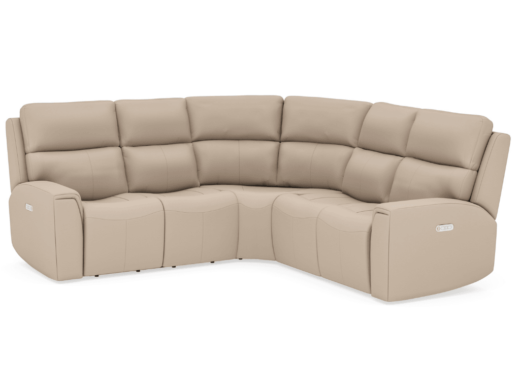 Jarvis Leather Sectional - Retreat Home Furniture