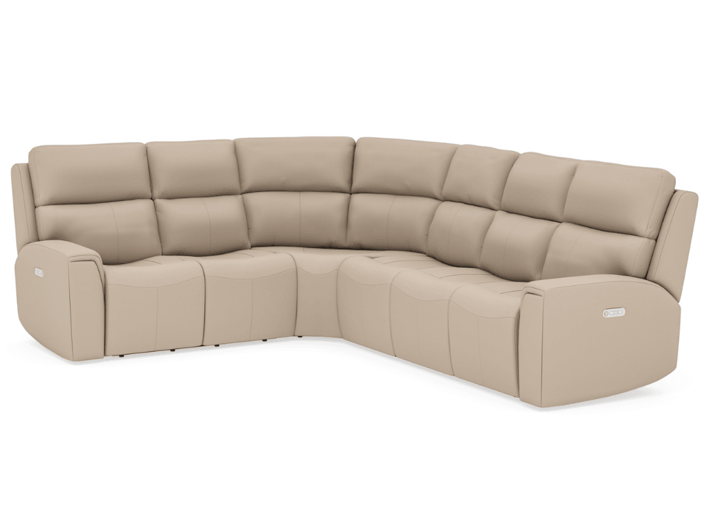 Jarvis Leather Sectional - Retreat Home Furniture