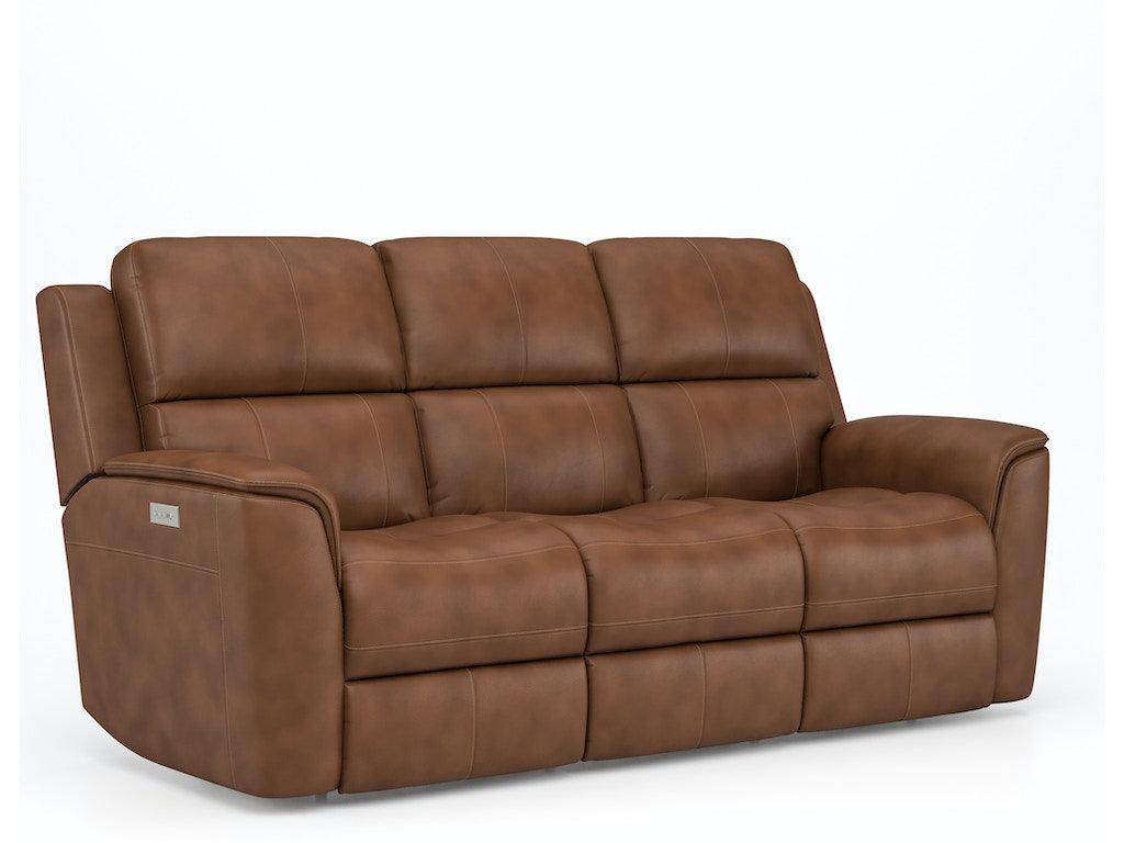 Henry Power Reclining Sofa with Power Headrests and Lumbar 1041-62PH - Retreat Home Furniture