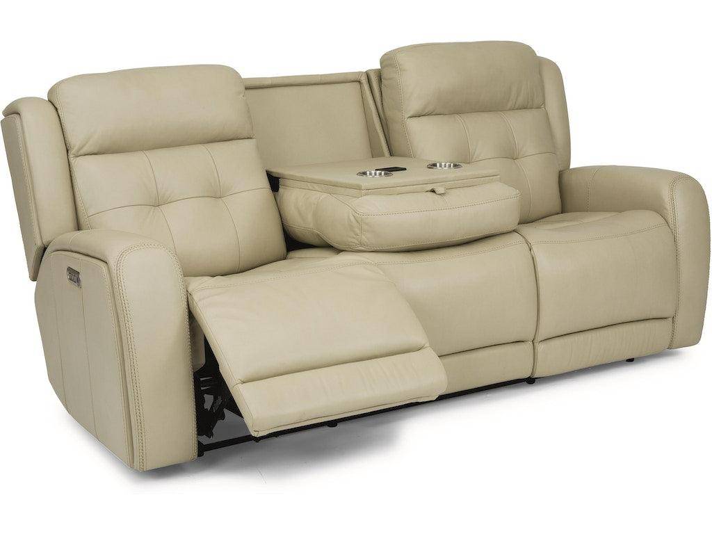 Grant Power Reclining Sofa with Power Headrests