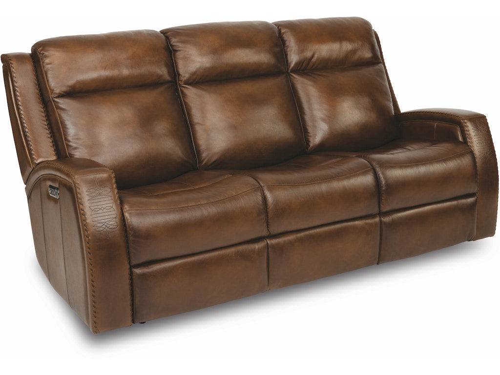 Mustang Power Reclining Sofa with Power Headrests