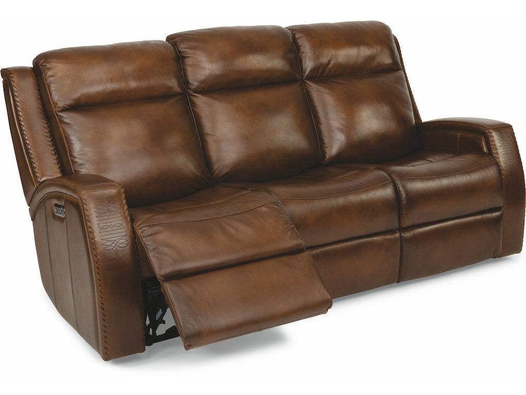 Mustang Power Reclining Sofa with Power Headrests