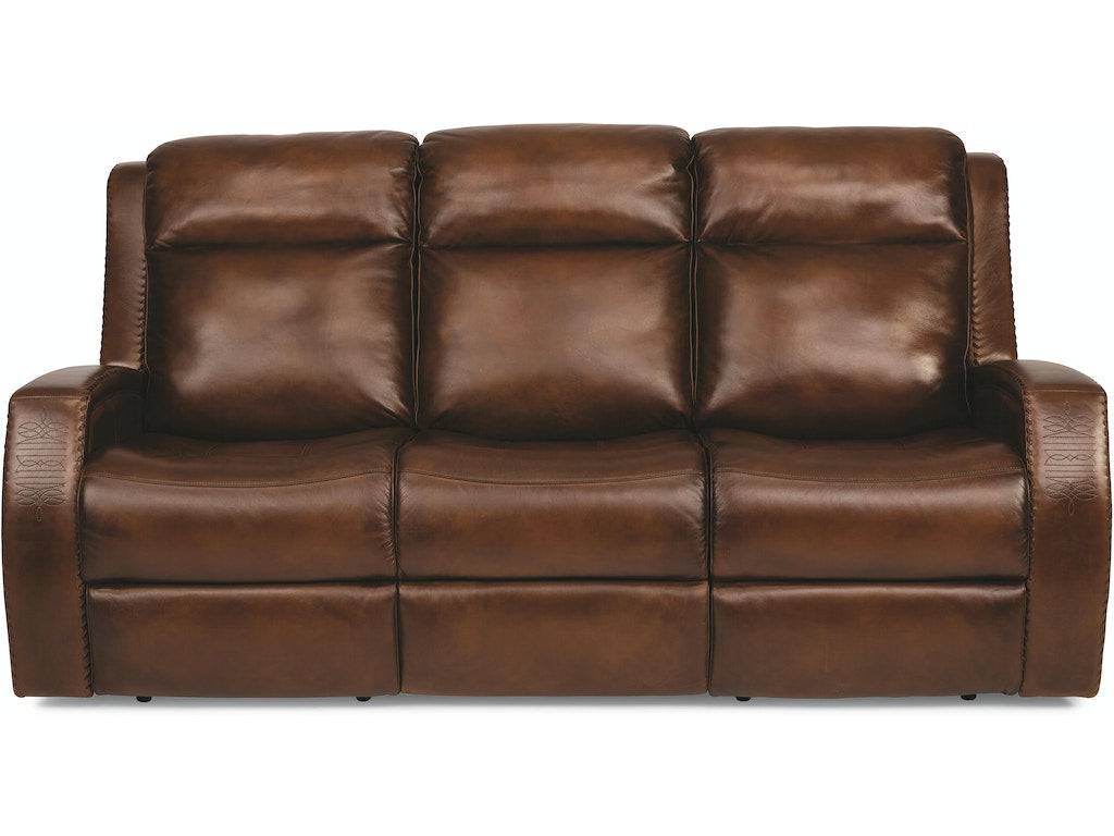 Mustang Power Reclining Sofa with Power Headrests