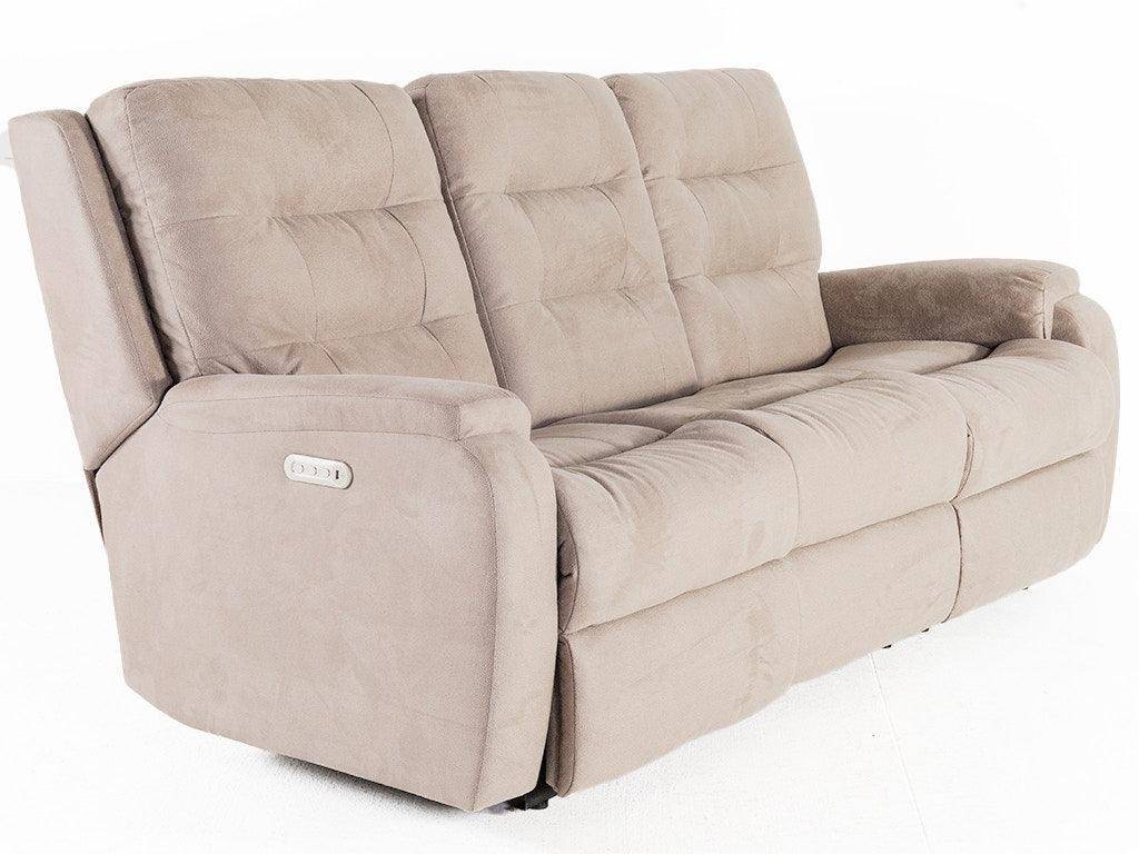 Arlo Reclining Sofa | Sand - Retreat Home Furniture