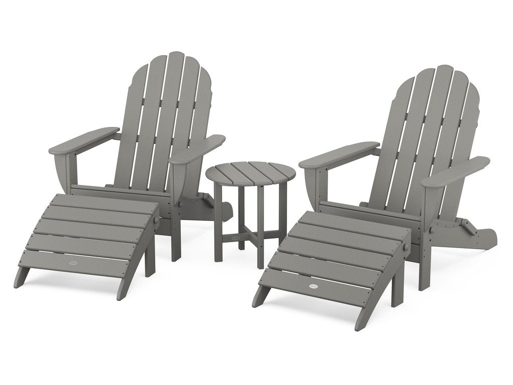 Classic Oversized Adirondack 5-Piece Casual Set Photo