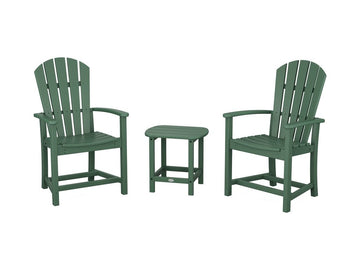 Palm Coast 3-Piece Upright Adirondack Chair Set Photo