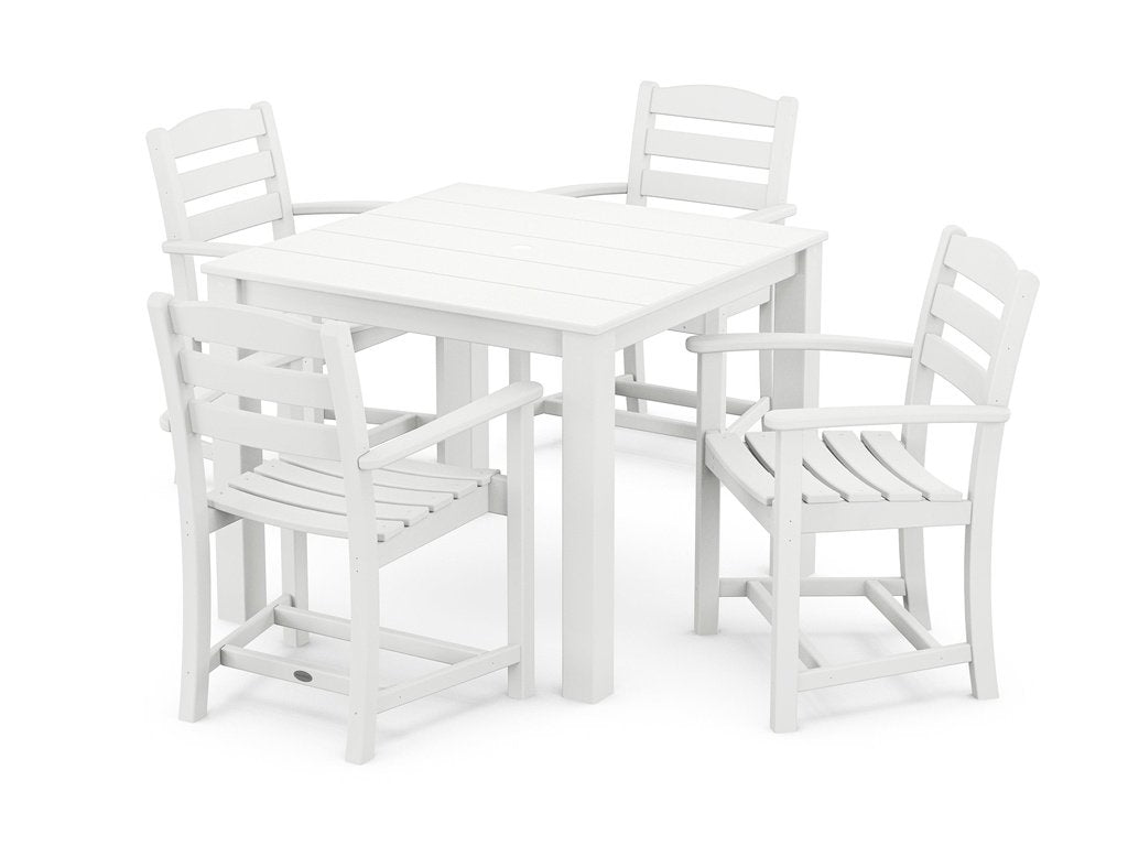 La Casa Cafe' 5-Piece Parsons Dining Set Photo