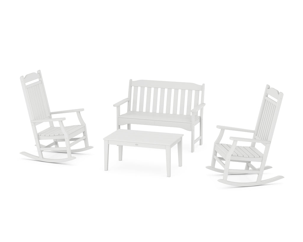 Country Living Rocking Chair 4-Piece Porch Set Photo