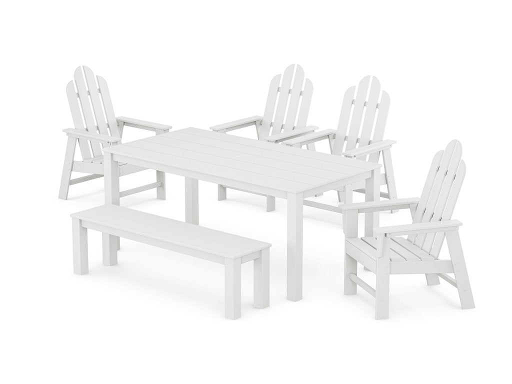 Long Island 6-Piece Parsons Dining Set with Bench Photo