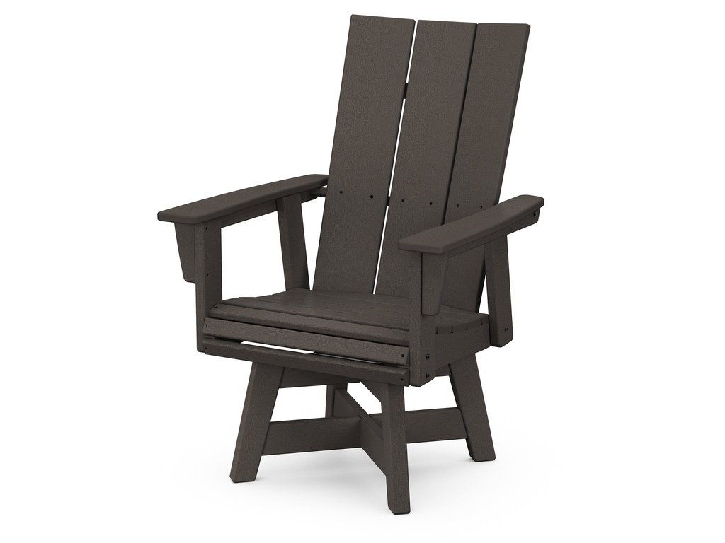 Modern Curveback Adirondack Swivel Dining Chair Photo