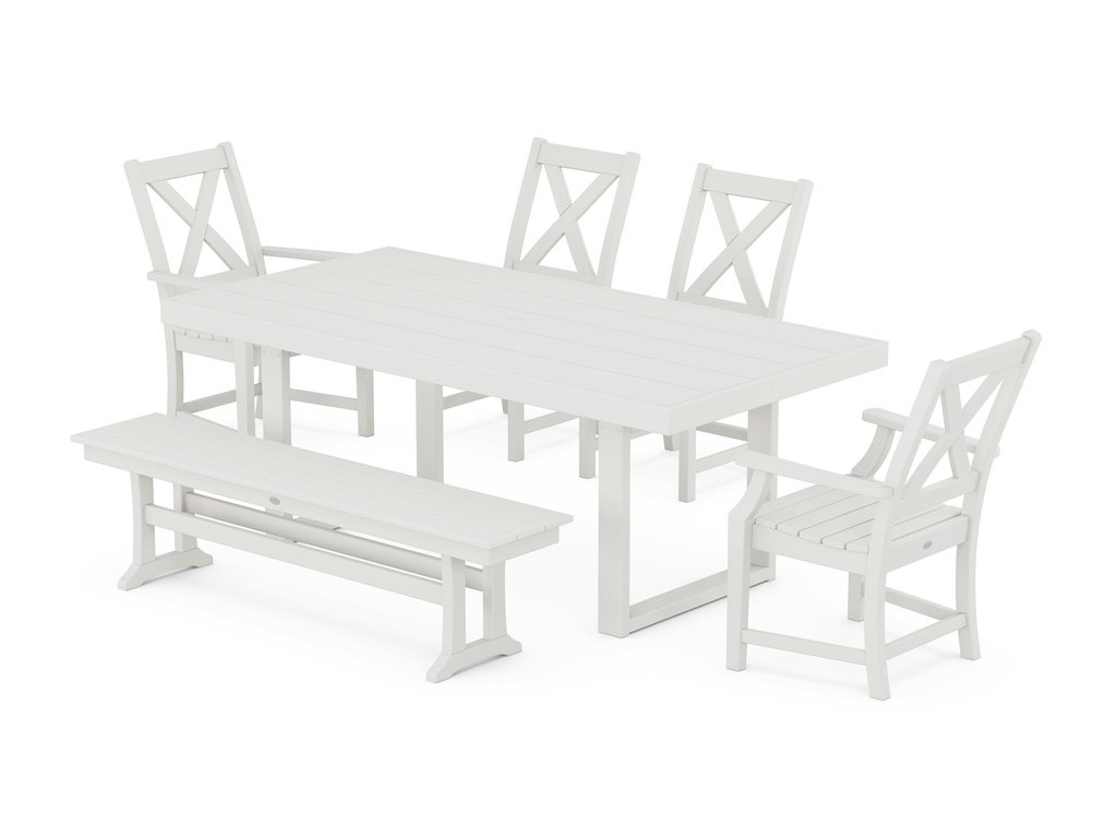 Braxton 6-Piece Dining Set with Bench Photo