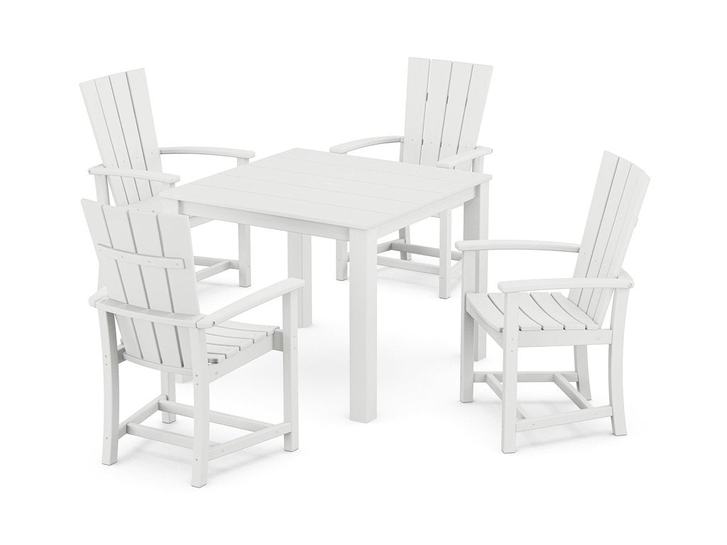 Quattro 5-Piece Parsons Dining Set Photo