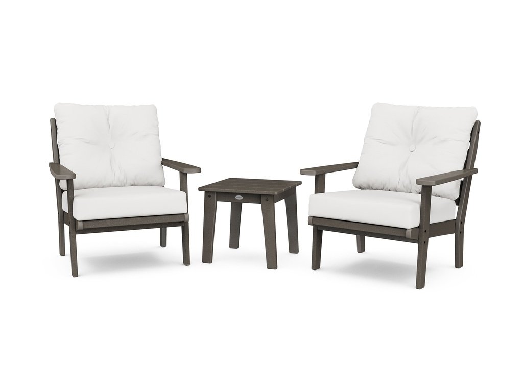 Lakeside 3-Piece Deep Seating Chair Set Photo