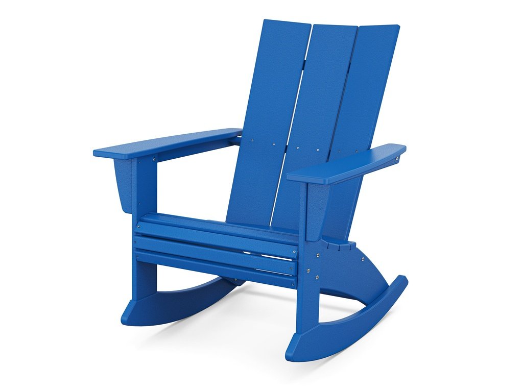 Modern Curveback Adirondack Rocking Chair Photo