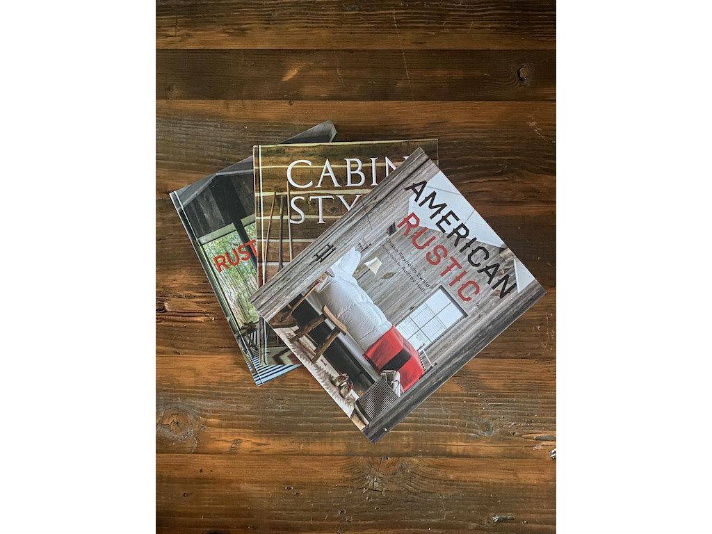 Cabin Style Coffee Table Book