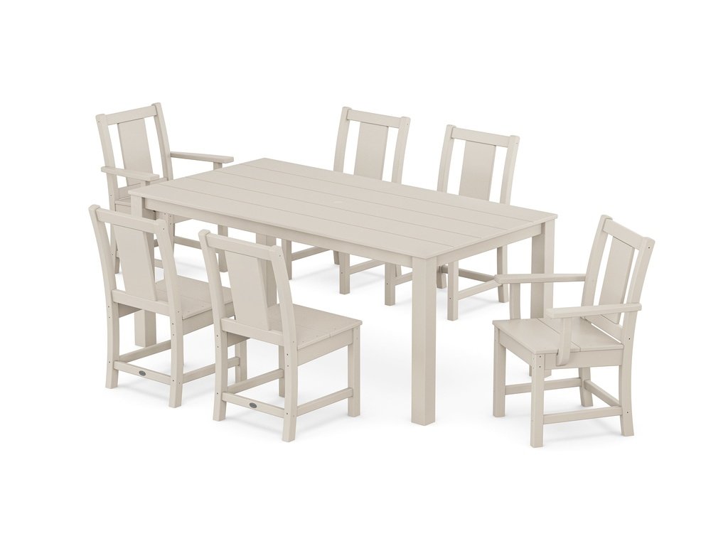 Prairie 7-Piece Parsons Dining Set Photo