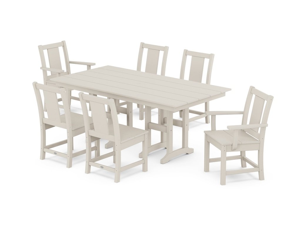 Prairie 7-Piece Farmhouse Dining Set Photo