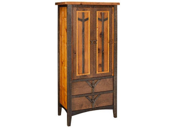 Dutton 2-Door 2-Drawer Armoire