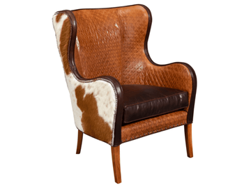 Yellowstone Saddleback Accent Chair - Retreat Home Furniture