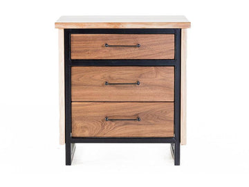 Troubadour 3 Drawer Nightstand