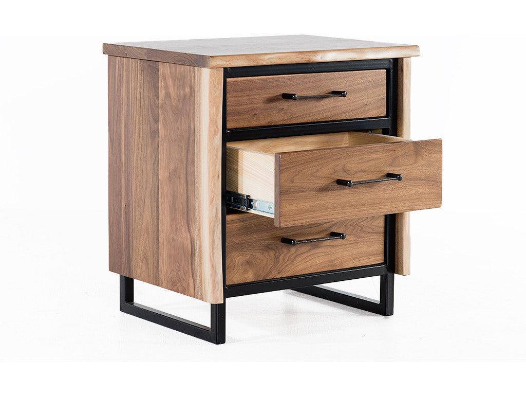 Troubadour 3 Drawer Nightstand