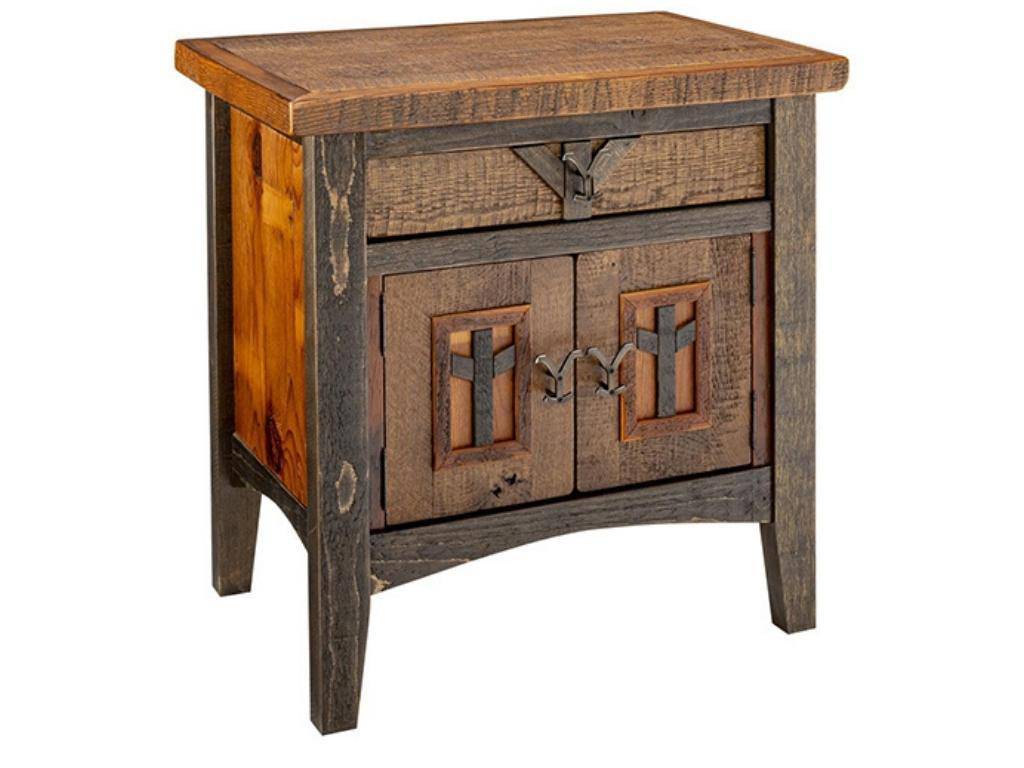 Dutton 2-Door 1-Drawer Nightstand