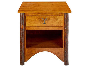 Yellowstone Gallatin 1 Drawer Nightstand with Shelf