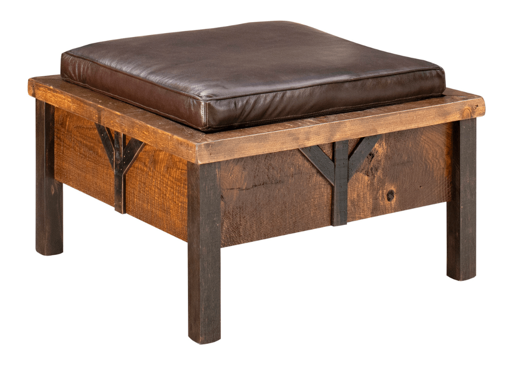 Yellowstone Dutton Ottoman - Retreat Home Furniture