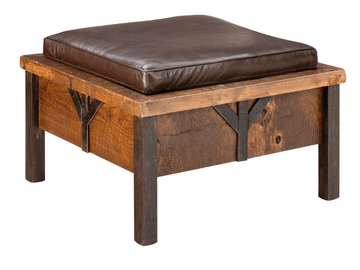 Yellowstone Dutton Ottoman - Retreat Home Furniture