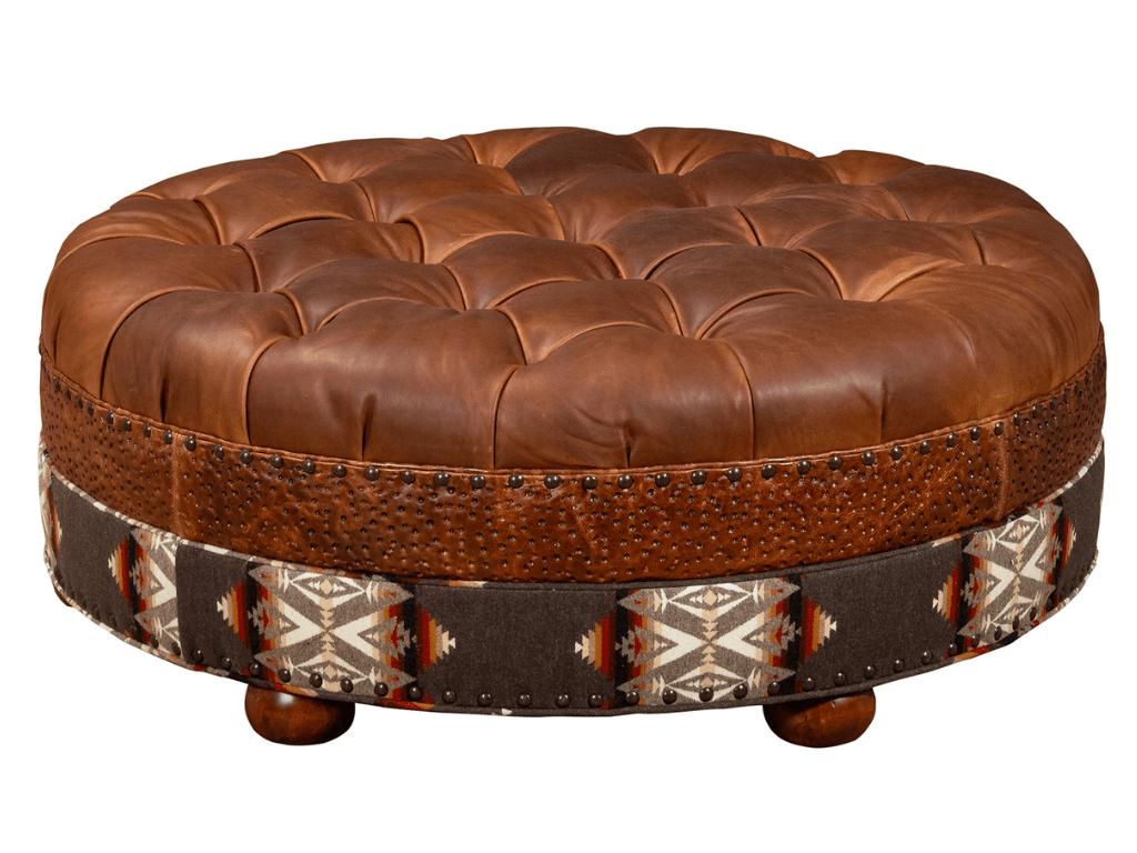 Yellowstone Riding Shotgun Ottoman - Retreat Home Furniture