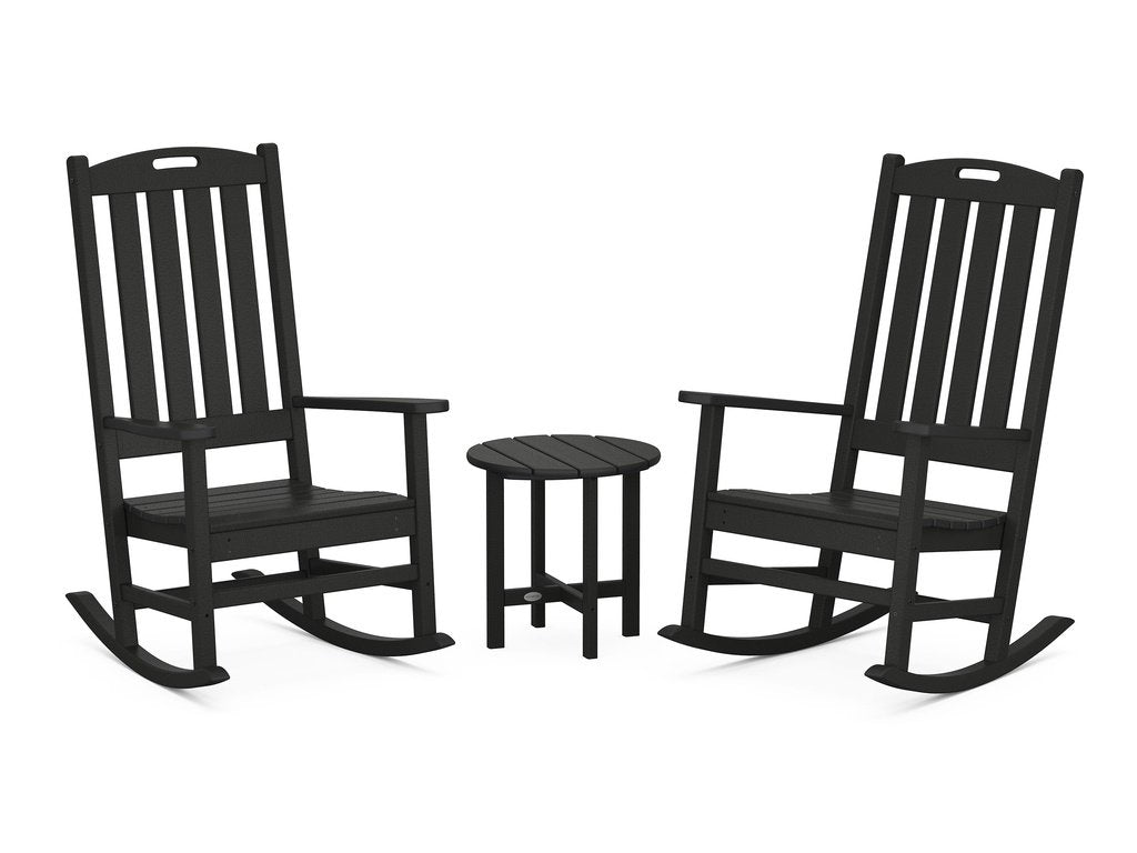 Nautical 3-Piece Porch Rocking Chair Set Photo