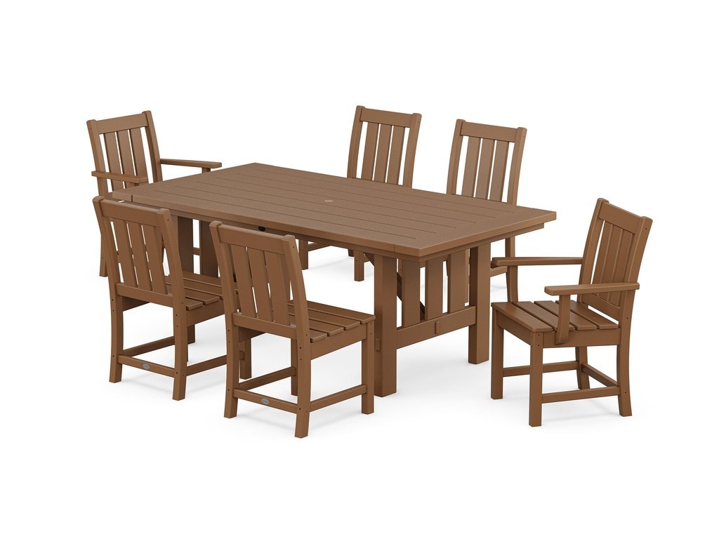 Oxford 7-Piece Dining Set with Mission Table Photo