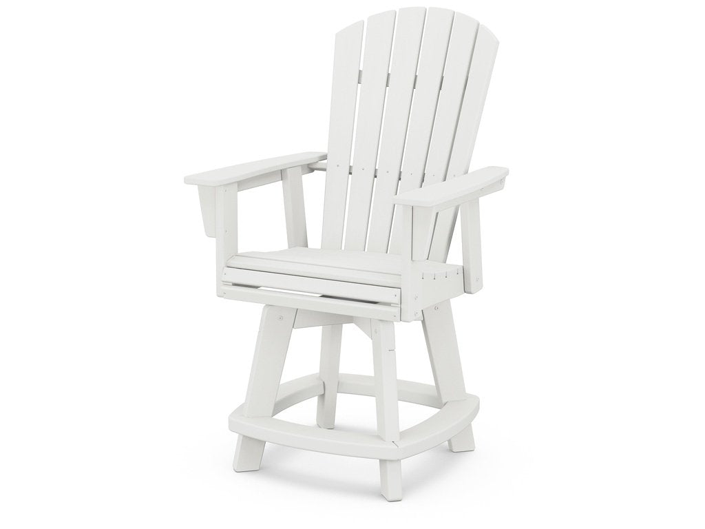 Nautical Curveback Adirondack Swivel Counter Chair Photo