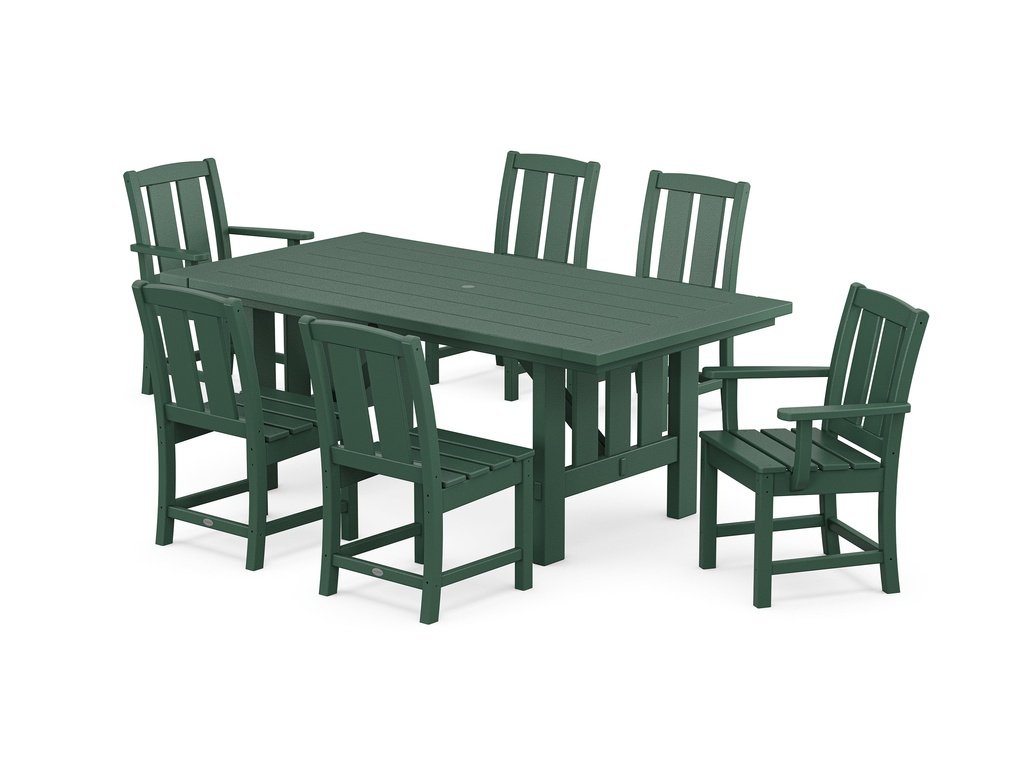 Mission 7-Piece Dining Set with Mission Table Photo