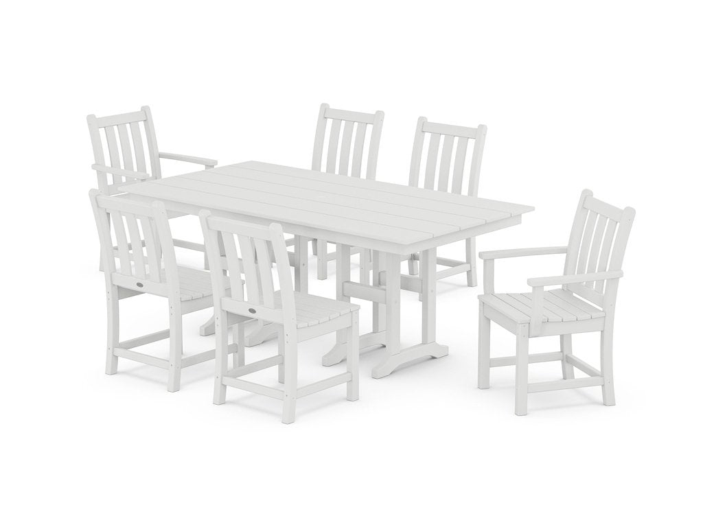 Traditional Garden 7-Piece Farmhouse Dining Set Photo