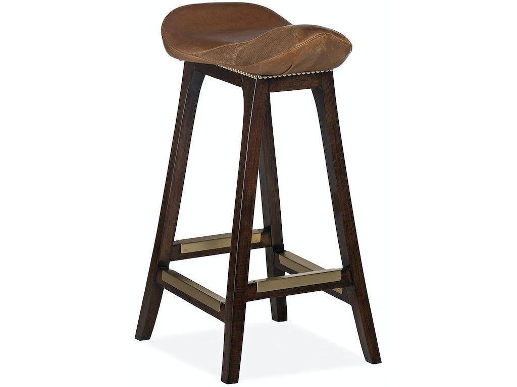 English Saddle Counter Stool 209-24