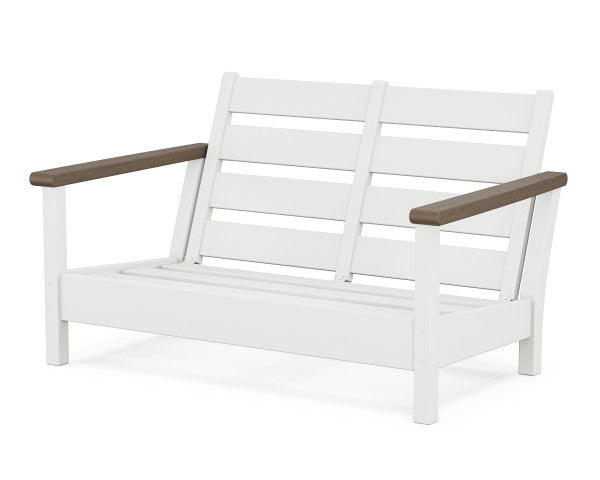 Harbour Deep Seating Loveseat | Natural Finish - Retreat Home Furniture