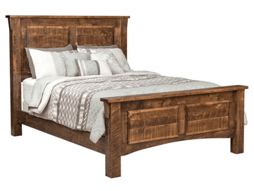 RoughCut Maplewood Bedstead - Retreat Home Furniture